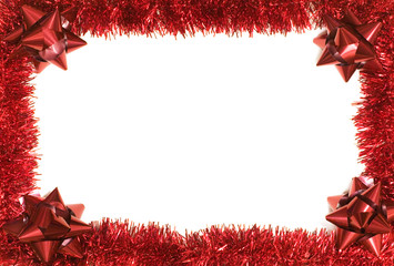 Christmas Border with copy space. 