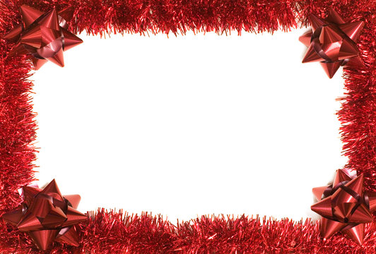 Christmas Border With Copy Space. 