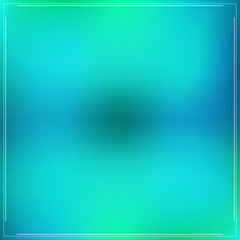 Colorful abstract cold blue background, create by vector