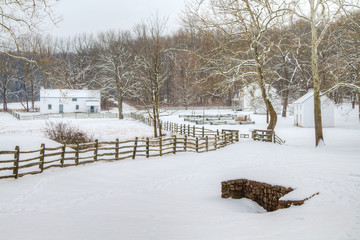 Hopewell Village Winter
