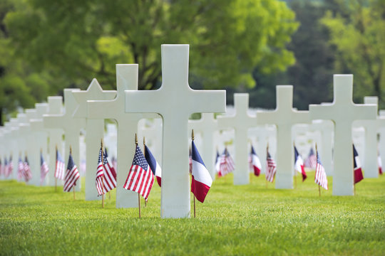 Memorial Day At The American Cemetery In France