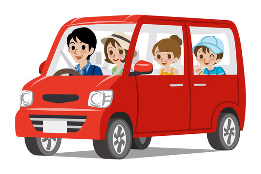 Family In Car Clipart Images – Browse 2,255 Stock Photos, Vectors, and  Video | Adobe Stock