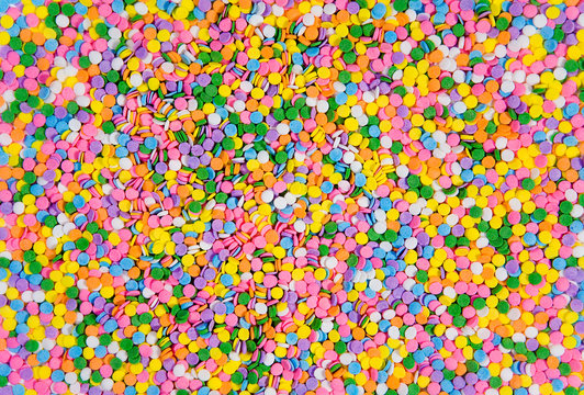 Candy Sprinkles Background