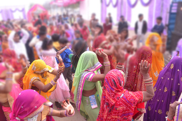 Indian women dance