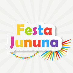 Festa Jinina Background Vector Illustration