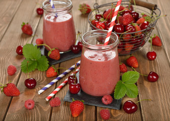 Dietary berry smoothies
