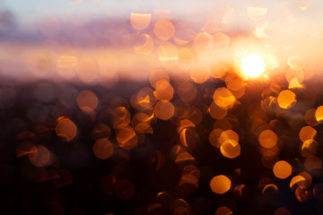 Raindrops on window glass.