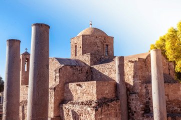 Panagia Chrysopolitissa church. Paphos, Cyprus
