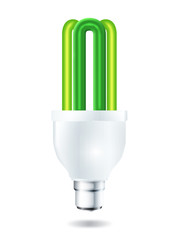 eco light bulb illustration