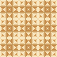 golden square on a  yellow background endless east pattern