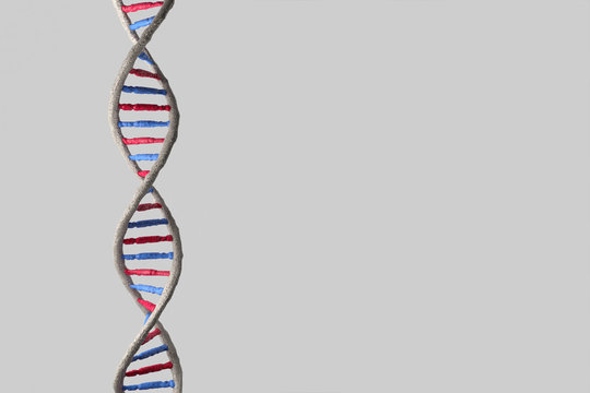 Model of DNA structure. 3d render image.