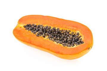 Papaya fruit isolated