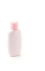 Gel, Foam Or Liquid Soap Plastic Bottle White.