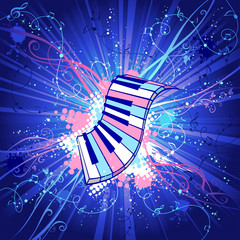 Obraz premium Music background.