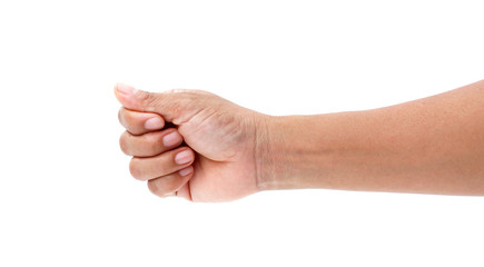 male hand