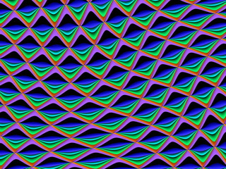 Fototapeta premium Fractal background. Collection - cells. Artwork for creative des