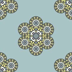 flower mandala pattern