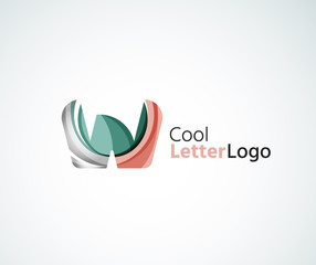 Fototapeta premium Vector letter logo