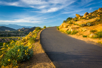 Trail at Mount Rubidoux Park, in Riverside, California.