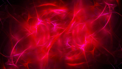 Saturated red blurred background