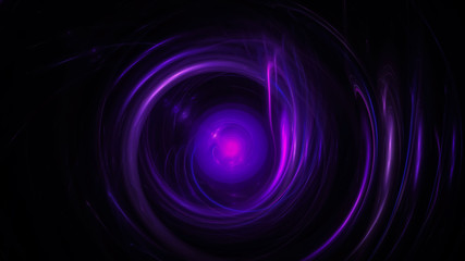 Dark purple background with circles