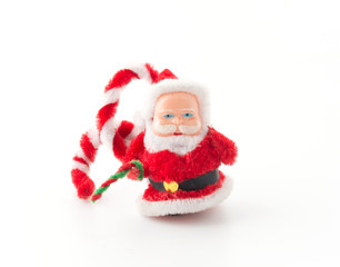 santa claus on white background