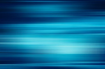 Photo sur Plexiglas Vague abstraite image générée numériquement de la lumière bleue et des rayures se déplaçant rapidement