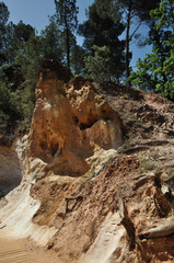 SENTIERO DELL'OCRA, ROUSSILLON