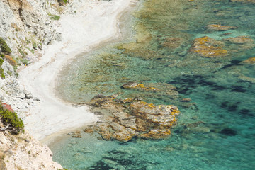 Panorama. Spiaggia vista dall'alto