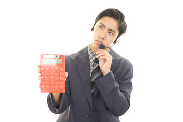 苦悩するオペレーター