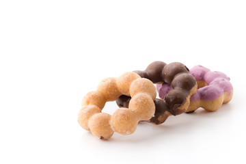 donut isolated on white background