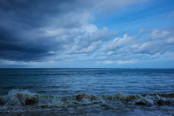 Obraz premium Tropical sunset on the beach