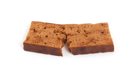Traditional Dutch dessert cake (ontbijtkoek)