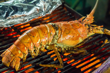 lobster seafood BBQ