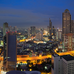 Fototapeta na wymiar View of bangkok