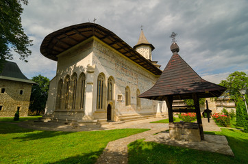 Fototapeta premium Probota monastery in Romania