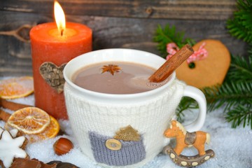 heiße Schokolade - weihnachtlich