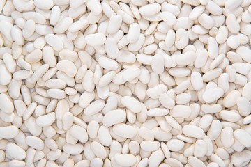 White Beans (food background)