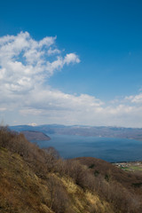Naklejka premium Lake Mashu in Hokkaido, Japan