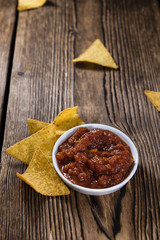 Nachos (with Salsa Dip)