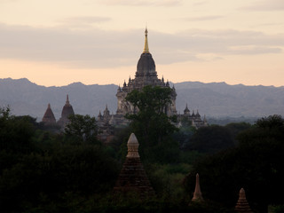 Bagan ancient city located in the Mandalay Region of Myanmar