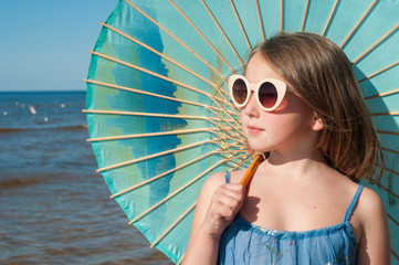 Girl on the beach

