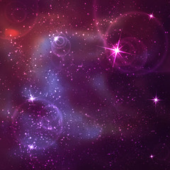 Obraz premium Vector abstract background with shiny glow effect 