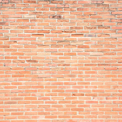 Brown grunge brick wall texture background