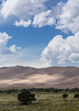 People on Great Sand Dunes NP