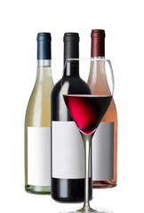 bottles of  wine