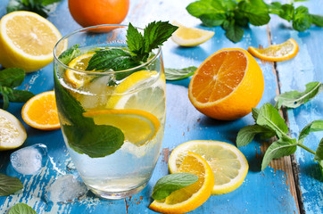 Drink with citrus