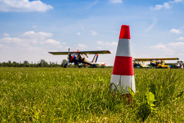 Sport Flugplatz Startbahn