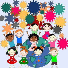 Children -future minds in the world, the concept of children of