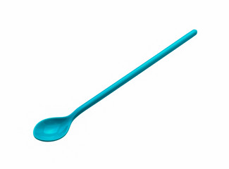 green long handle spoon